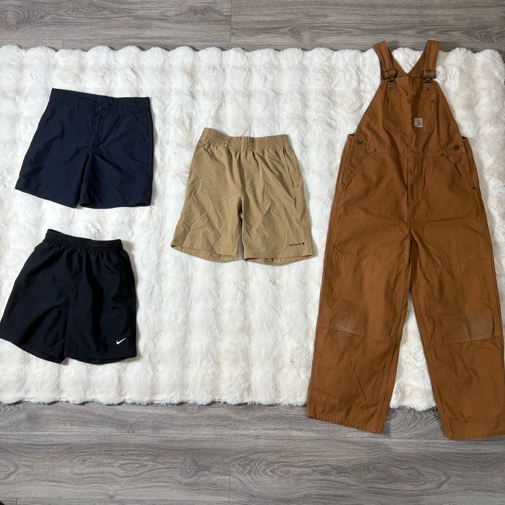 Carhartt|Nike|Nautica overalls & shorts - Youth 12/Medium
